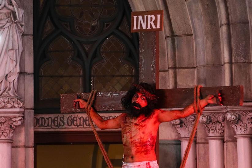 Prosesi Tablo Salib Perjalanan Yesus Kristus di Gereja Katedral Jakarta - Bagian 2