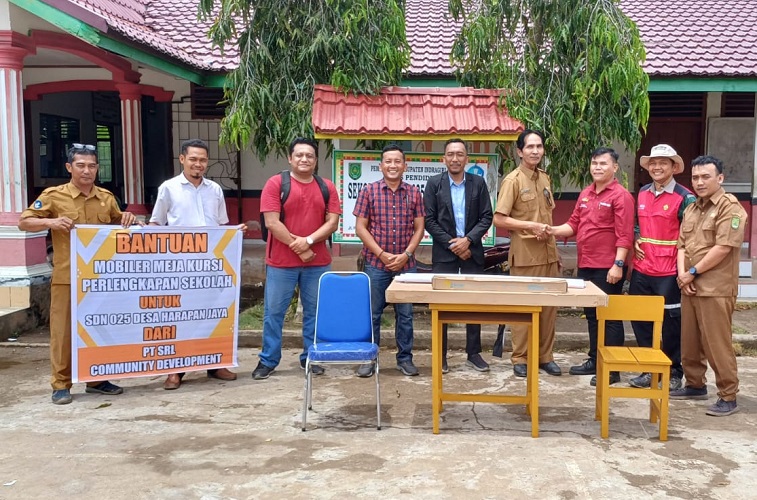 PT SRL Salurkan Bantuan Sarana Pendidikan di Sekitar Wilayah Operasional