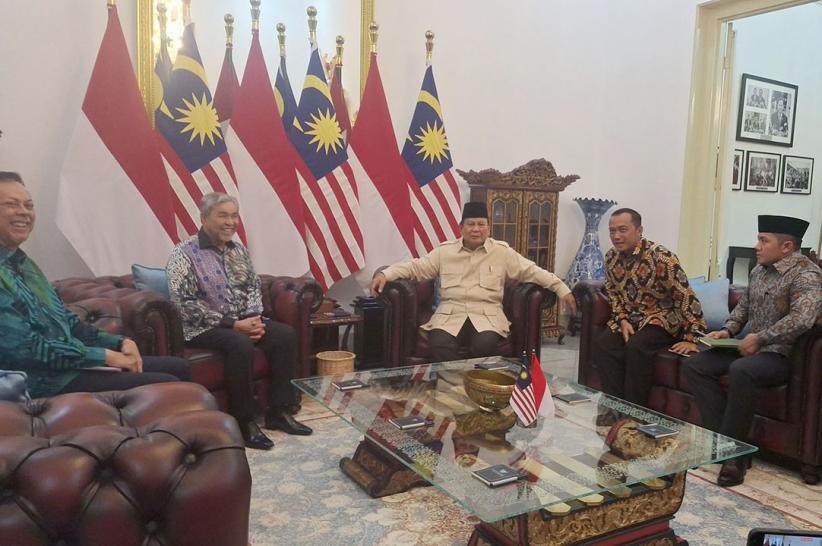 Presiden Prabowo Sambut Wakil Perdana Menteri Malaysia di Istana Negara - Bagian 2