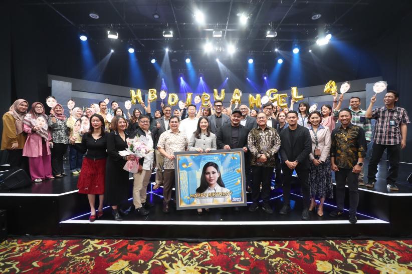 iNews Media Group Berikan Kejutan Ulang Tahun ke-38 untuk Angela Tanoesoedibjo - Bagian 5