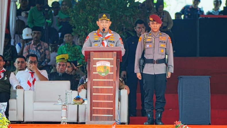 title Resmikan Jambore Karhutla Riau 2025, Kapolri Ingatkan Pentingnya Jaga dan Lestarikan Lingkungan Resmikan Jambore Karhutla Riau 2025, Kapolri Ingatkan Pentingnya Jaga dan Lestarikan Lingkungan