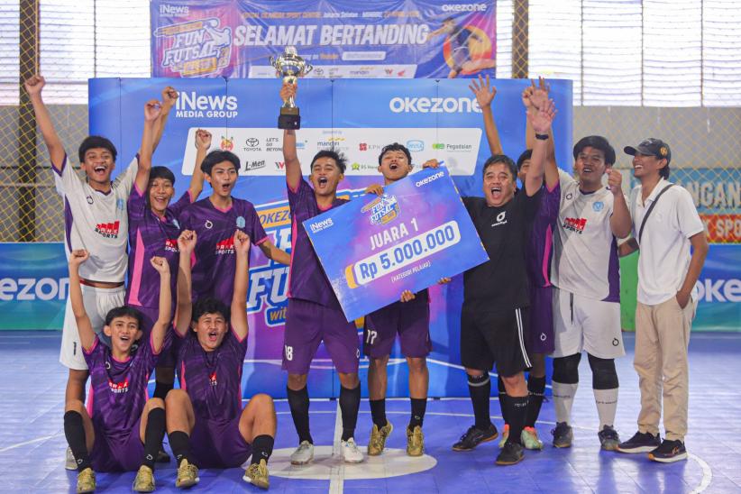 SMAN Parung 1 Juara Level Pelajar Okezone Fun Futsal 2025 - Bagian 1