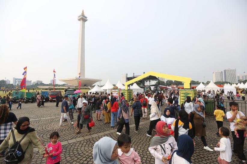 Kemeriahan Lebaran Betawi 2025 di Monas - Bagian 1