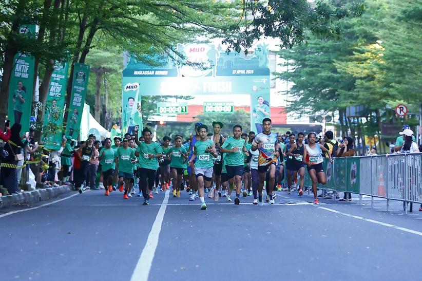 Semangat Ribuan Pelari Ikuti Road to Milo Activ Indonesia Race 2025 - Bagian 1
