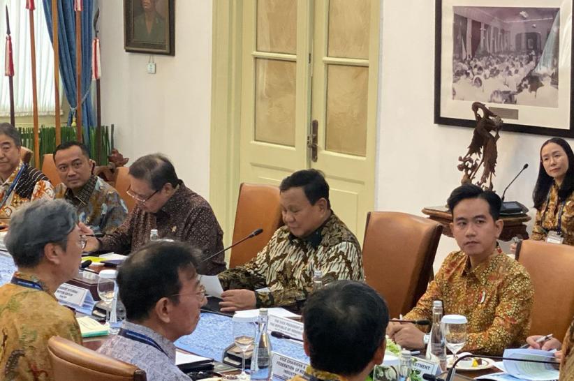 Presiden Prabowo bersama Wapres Gibran Sambut Delegasi Federasi Industri Korea - Bagian 2
