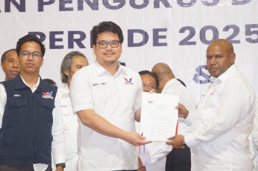 Billy Suwae Nakhodai Partai Perindo Papua, Siap Menangkan Fakhiri-Aryoko di PSU dan Pemilu 2029