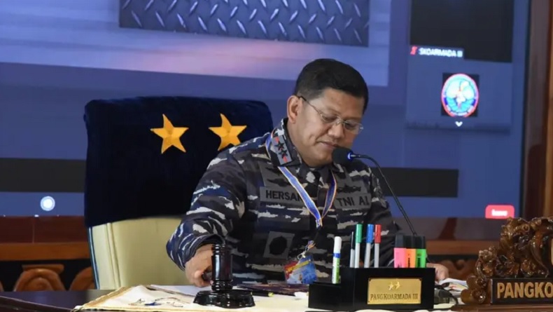 Rekam Jejak Laksda Hersan, Eks Ajudan Jokowi Jabat Pangkogabwilhan I Gantikan Letjen Kunto