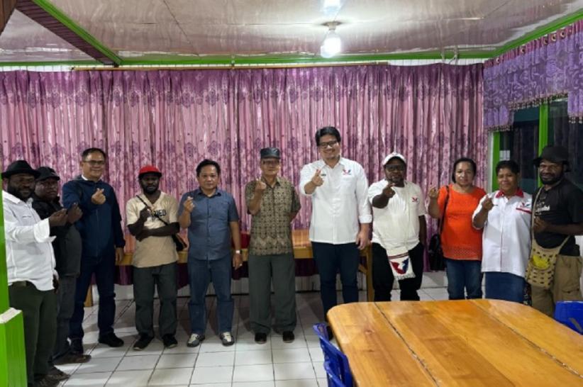 Michael Sianipar Temui Pengurus DPW-DPD Partai Perindo se-Papua Tengah: Perkuat Struktur Hadapi Pemilu 2029