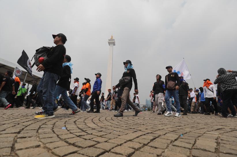 Ribuan Buruh Berbagai Elemen Peringati May Day 2025 - Bagian 4