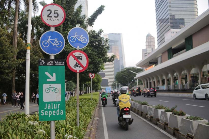 Jalur Sepeda di Jakarta Bakal Ditertibkan dan Ditambah Sepanjang 3,8 Km - Bagian 4