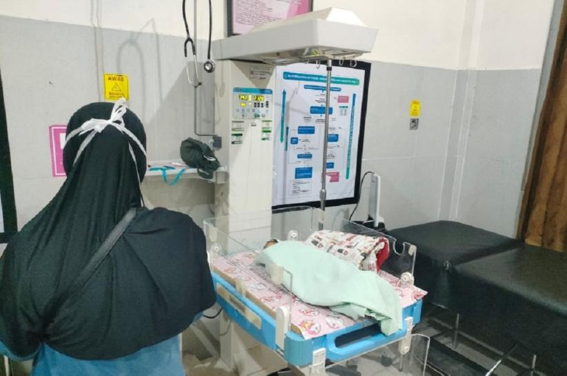 Geger! Bayi Perempuan Ditemukan di Toilet Puskesmas Selong Lombok Timur