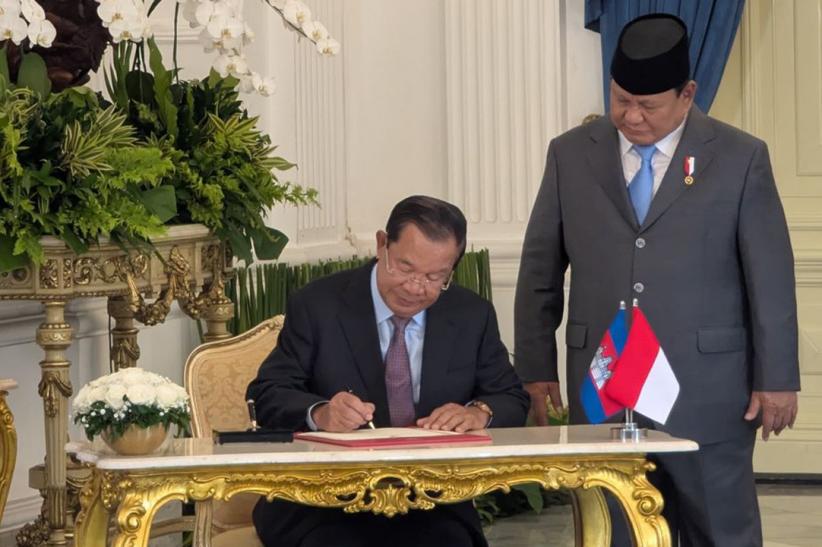 Presiden Prabowo Terima Kunjungan Presiden Senat Kamboja Hun Sen - Bagian 2