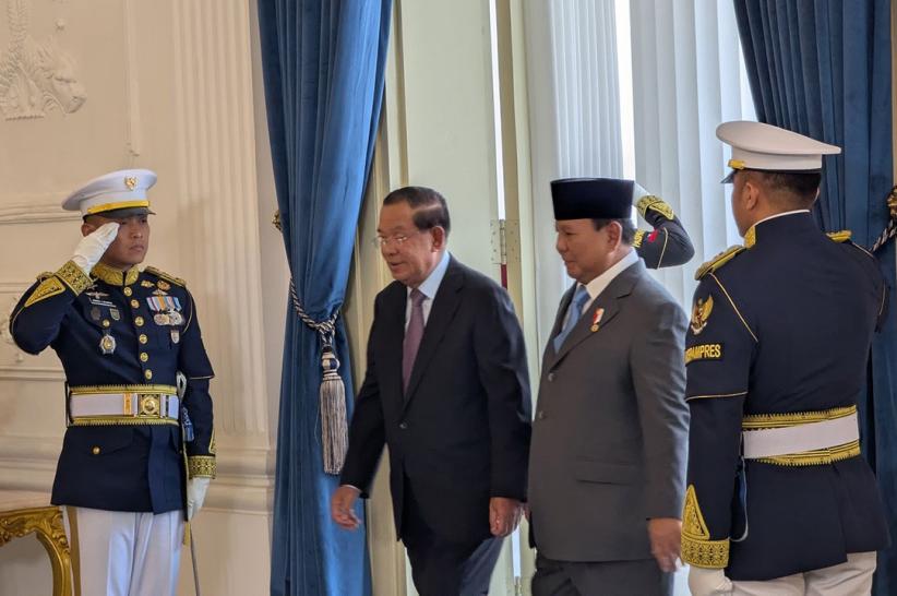 Presiden Prabowo Terima Kunjungan Presiden Senat Kamboja Hun Sen - Bagian 3
