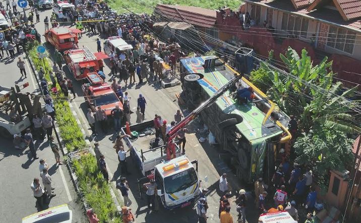 Identitas 12 Korban Tewas Kecelakaan Bus ALS di Padang Panjang, 23 Luka-Luka 