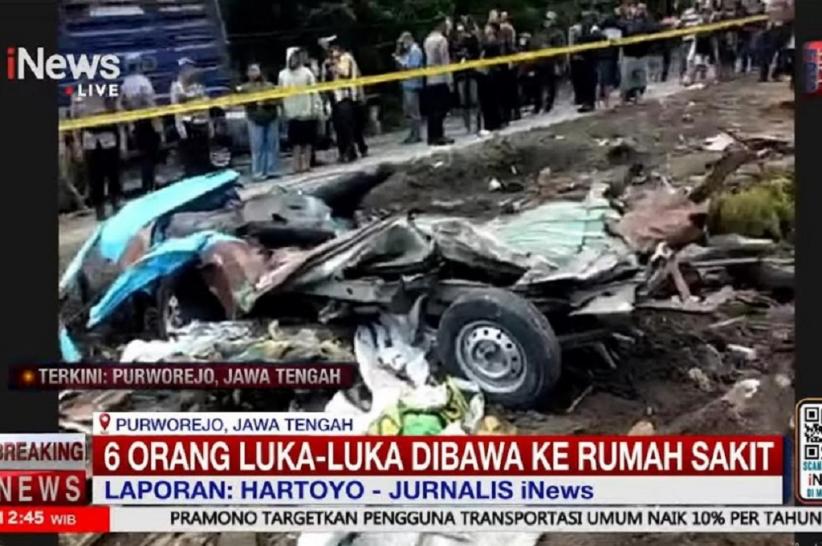 Terungkap! 11 Korban Tewas Kecelakan Truk Tabrak Angkot di Purworejo Rombongan Pelayat