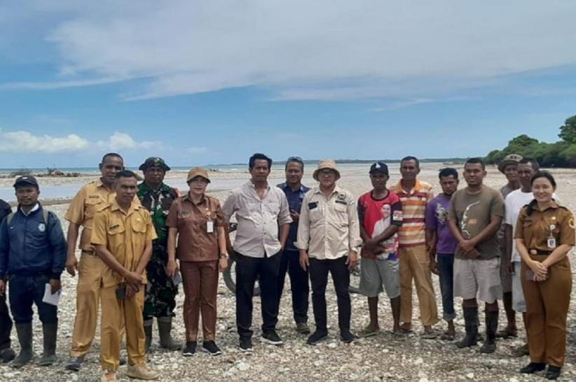 Buah Manis Perjuangan Legislator Partai Perindo Salomiel Arnius Buraen, Pemda Kupang Turun Atasi Abrasi