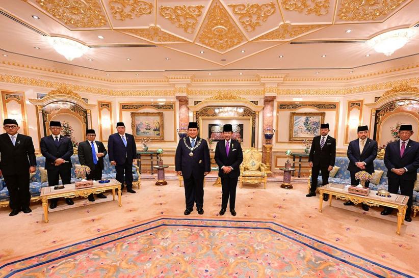 Presiden Prabowo Terima Bintang Kehormatan dari Sultan Brunei Darussalam - Bagian 2