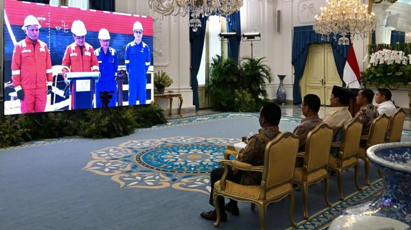 Presiden Prabowo Resmikan Produksi Lapangan Minyak Forel dan Terubuk - Bagian 4