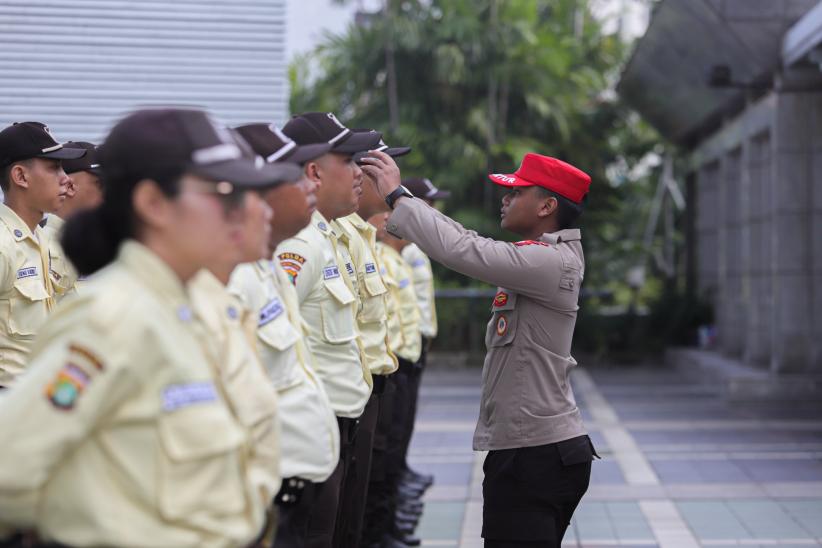 44 Satpam Gada Pratama Dilatih Instruktur dari Polda Metro Jaya - Bagian 2