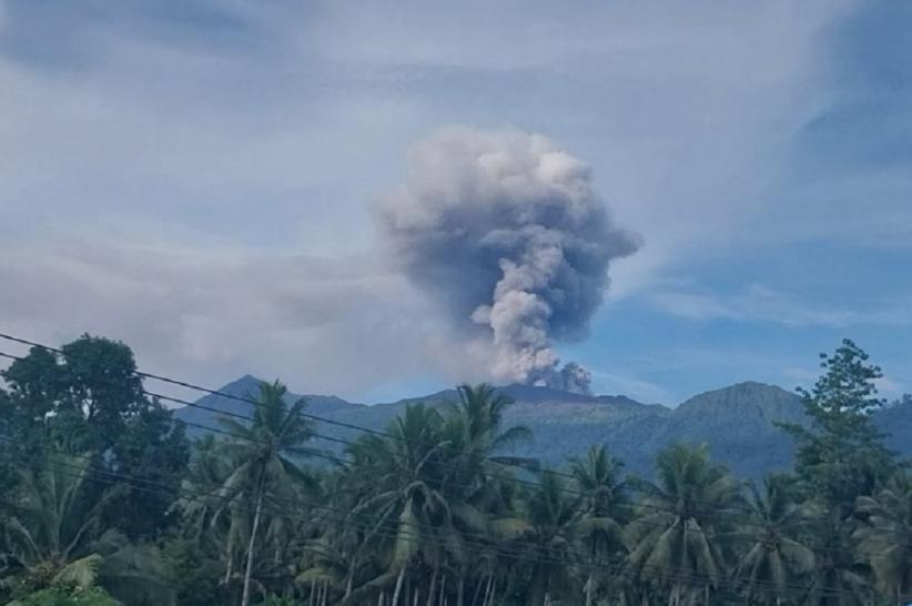 Gunung Dukono di Halmahera Utara Meletus, Kolom Abu Capai 1.300 Meter