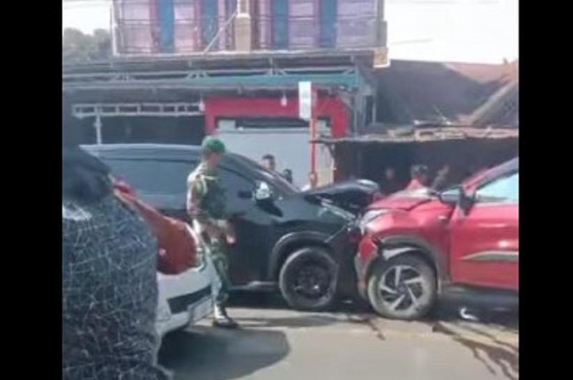 Kecelakaan di Jalan Poros, Mobil Kapolres Gowa AKBP M Aldi Sulaiman Bertabrakan