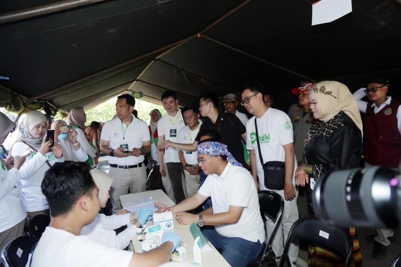 Gelar Pesta Rakyat Cianjur, Wagub Erwan Apresiasi Nuritek dan Klinik Harapan Sehat  - Bagian 1