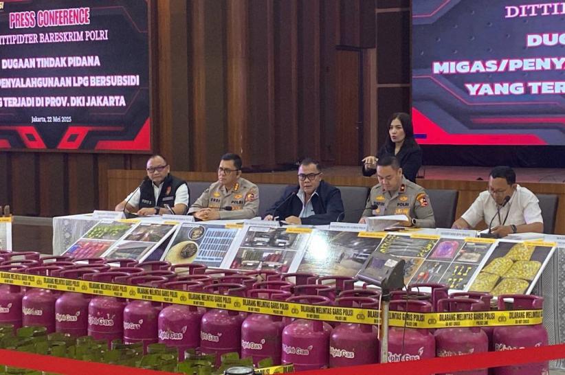 Bareskrim Polri Ungkap Sindikat Penyalahgunaan Gas Elpiji Bersubsidi  - Bagian 1