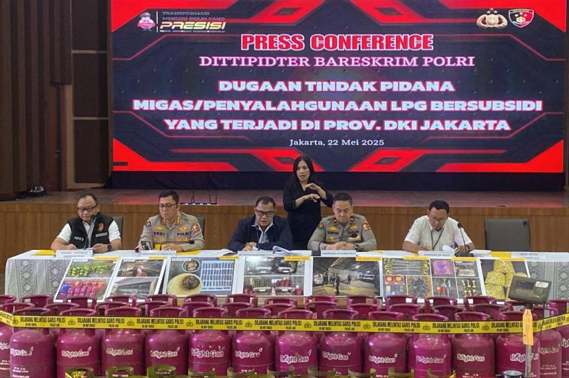 Bareskrim Polri Ungkap Sindikat Penyalahgunaan Gas Elpiji Bersubsidi  - Bagian 3