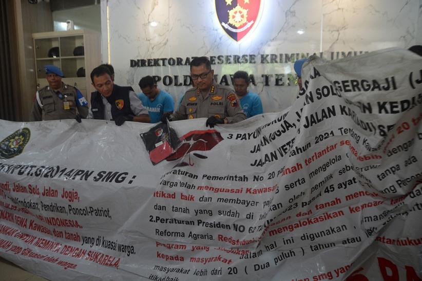 Tampang 4 Anggota Ormas Pelaku Perusakan Aset PT KAI di Semarang - Bagian 4