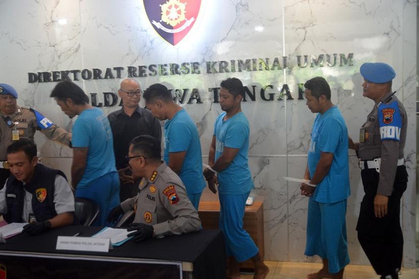Tampang 4 Anggota Ormas Pelaku Perusakan Aset PT KAI di Semarang - Bagian 1