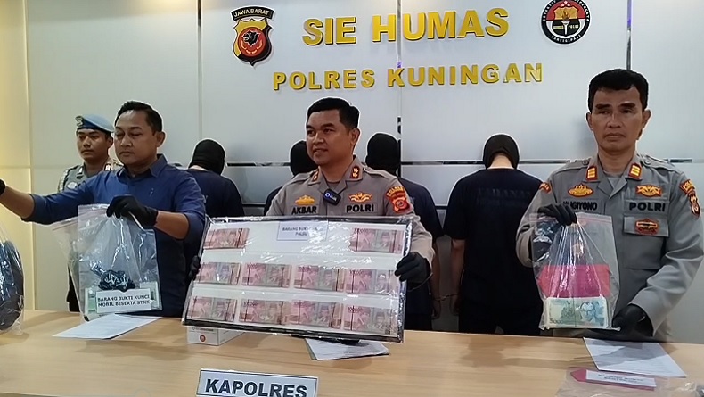 4 Pengedar Uang Palsu Puluhan Juta Rupiah Ditangkap, Beroperasi di Jabar