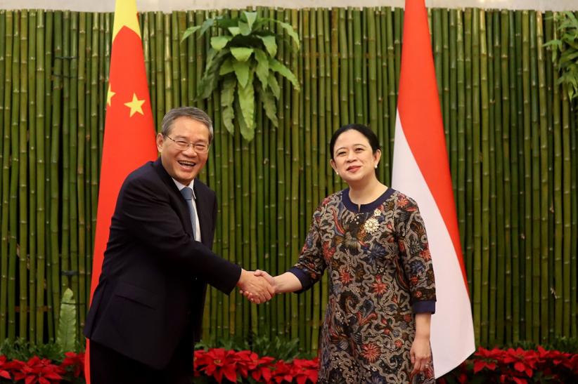 Foto-Foto Pertemuan Ketua DPR Puan Maharani dengan PM China Li Qiang - Bagian 1