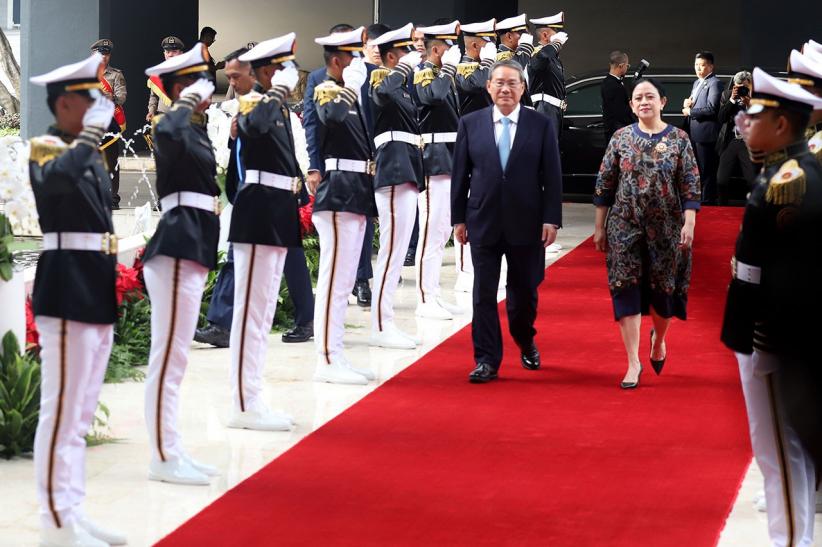 Foto-Foto Pertemuan Ketua DPR Puan Maharani dengan PM China Li Qiang - Bagian 4