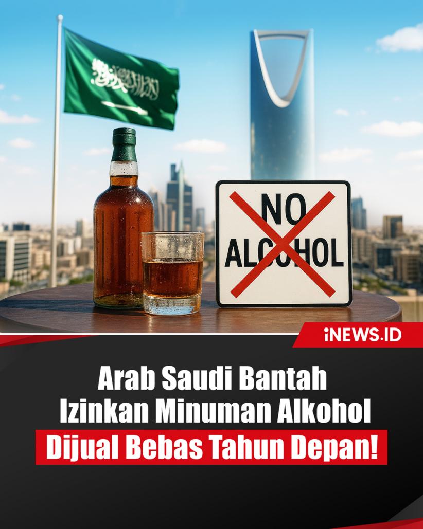 Infografis Arab Saudi Bantah Izinkan Alkohol Dijual Bebas Tahun Depan!