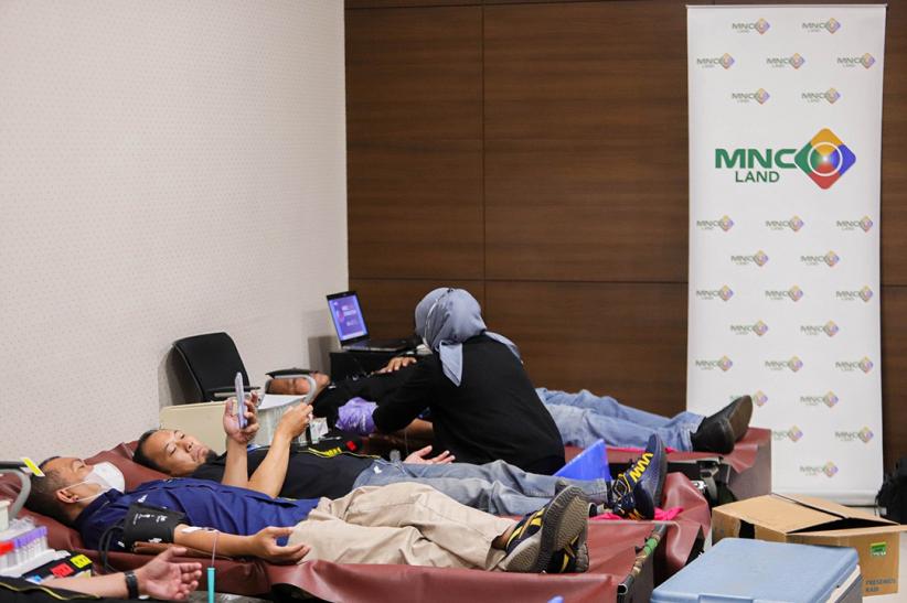 Aksi Sosial Donor Darah MNC Peduli bersama PMI - Bagian 5