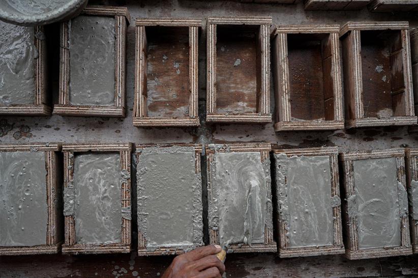 Nelayan Cilincing Daur Ulang Limbah Cangkang Kerang Jadi Material Bangunan - Bagian 6