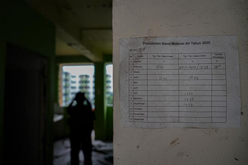 Penampakan Rusun Marunda Terbengkalai, Seram Tak Berpenghuni - Bagian 7