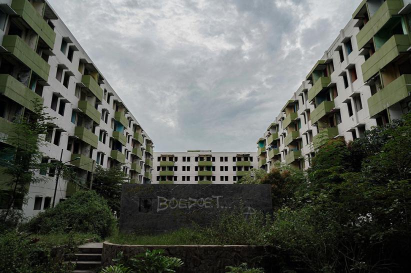 Penampakan Rusun Marunda Terbengkalai, Seram Tak Berpenghuni - Bagian 4