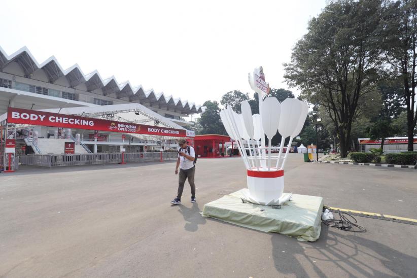 Suasana Istora Senayan Jelang Indonesia Open 2025 - Bagian 5