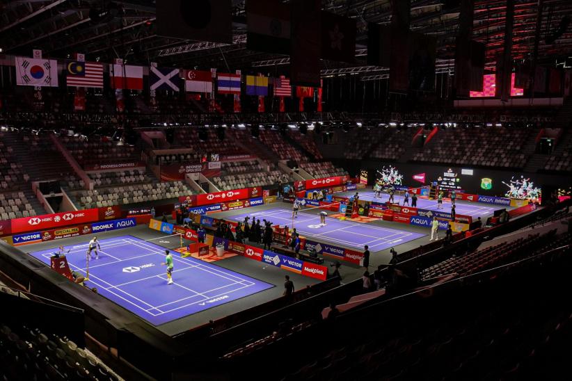 Suasana Istora Senayan Jelang Indonesia Open 2025 - Bagian 1