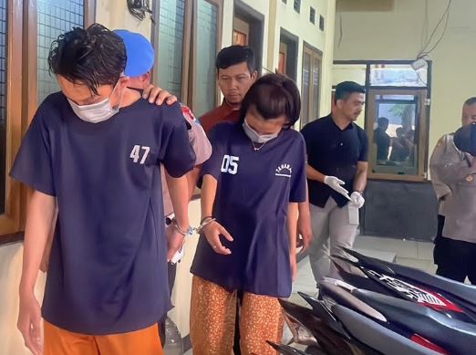 Terungkap! Ini Motif Pasutri Baru Nikah Sebulan Curi 4 Motor di Bandung