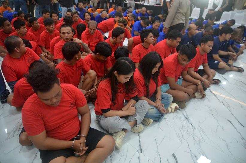 Ratusan Preman Disikat Polisi Selama Operasi Aman Candi 2025 - Bagian 4