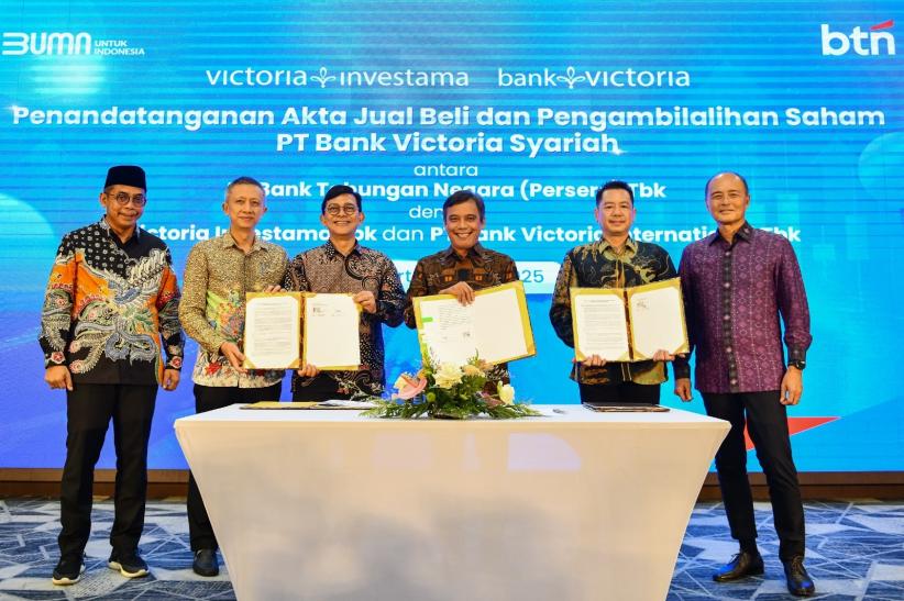 BTN Resmi Akuisisi Bank Victoria Syariah - Bagian 1
