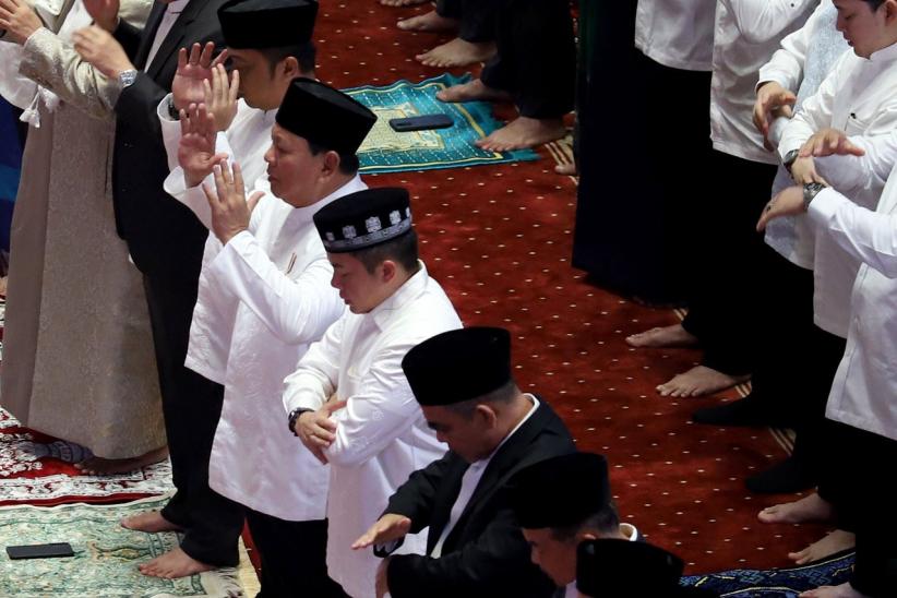 Momen Presiden Prabowo Salat Iduladha di Masjid Istiqal - Bagian 2