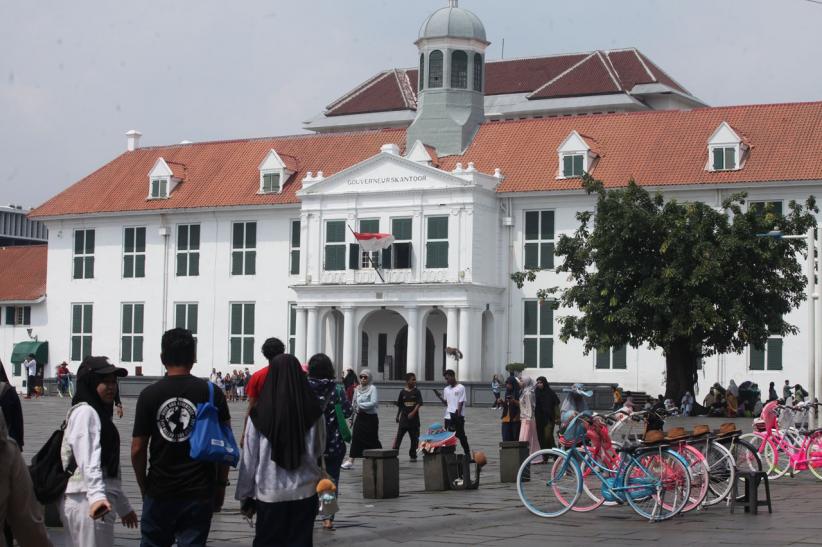 Suasana Kota Tua Jakarta saat Libur Cuti Bersama Iduladha - Bagian 3