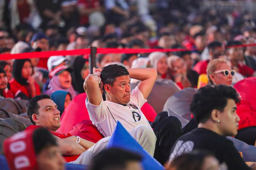 Ekspresi Suporter Timnas Indonesia, Skuad Garuda Dibantai Jepang 6-0 - Bagian 3