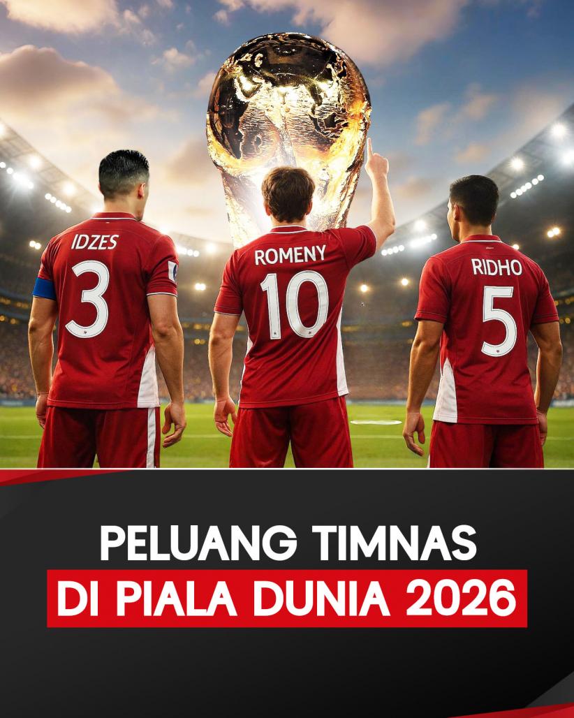 Infografis Peluang Timnas Indonesia di Piala Dunia 2026, 6 Tim Berebut Tiket!
