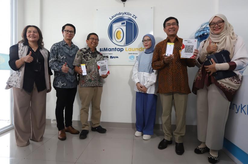 Dukungan untuk Pensiunan, Outlet Laundry dan Pembayaran QRIS Diresmikan di Cibubur - Bagian 2
