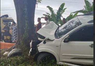 Sopir Ngantuk Diduga Penyebab Kecelakaan Maut Kades di Cianjur