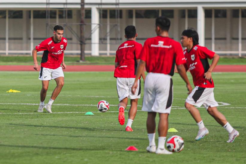 Timnas Indonesia U-23 Latihan Perdana Jelang Piala AFF 2025 - Bagian 2